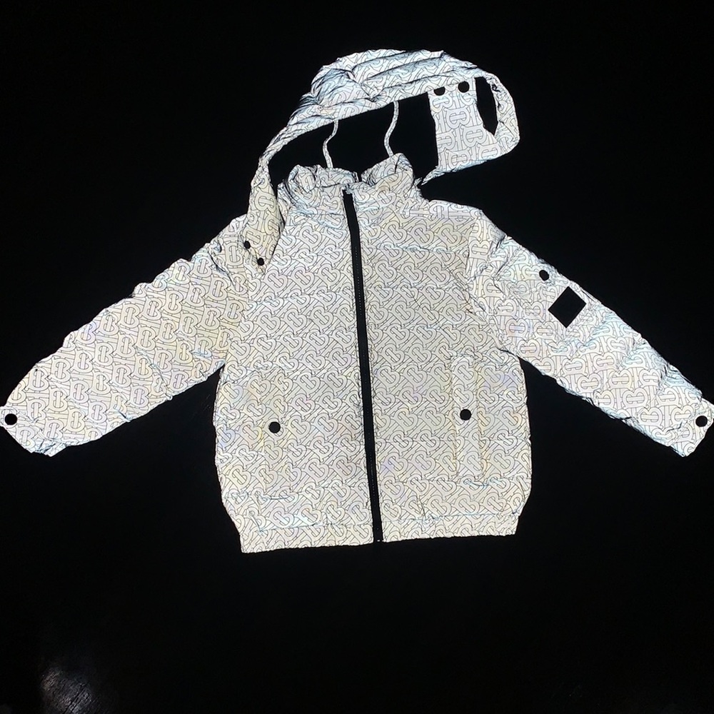 Burberry Grey Down Padded Monogram Jacket (KIDS!!)